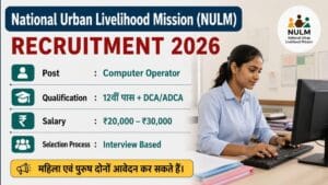 National Urban Livelihood Mission (NULM)