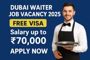 Dubai Waiter Job