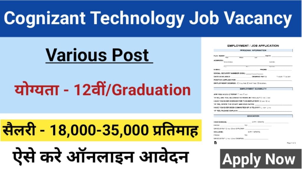 Cognizant Technology Job