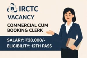 Railway IRCTC Booking Clerk