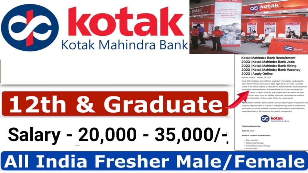Kotak Mahindra Bank job
