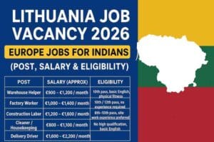 Lithuania Job Vacancy