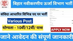 Bihar Renewable Energy Department