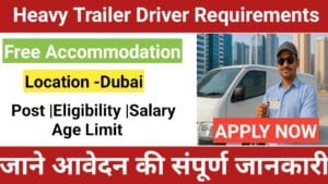 Heavy Trailer Driver