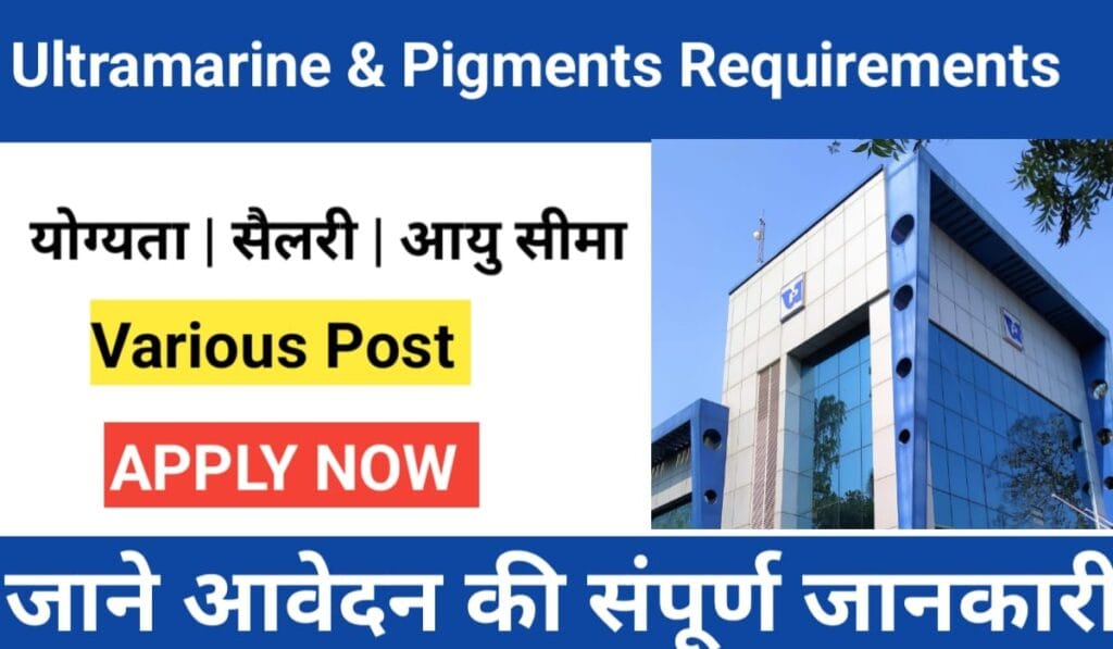 Ultramarine & Pigments