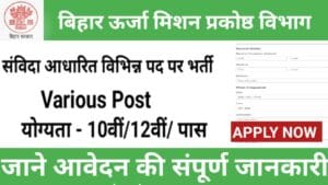 बिहार ऊर्जा मिशन प्रकोष्ठ