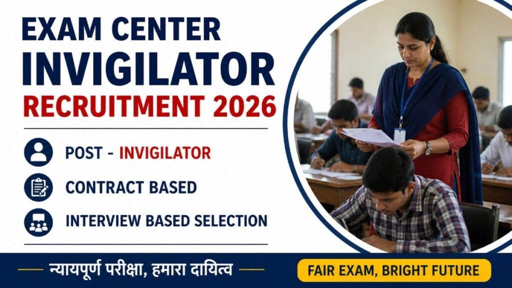 Exam Center Invigilator