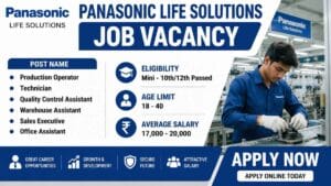 Panasonic Life Solutions Job Vacancy