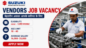 Suzuki Motor Gujarat Vendors Job