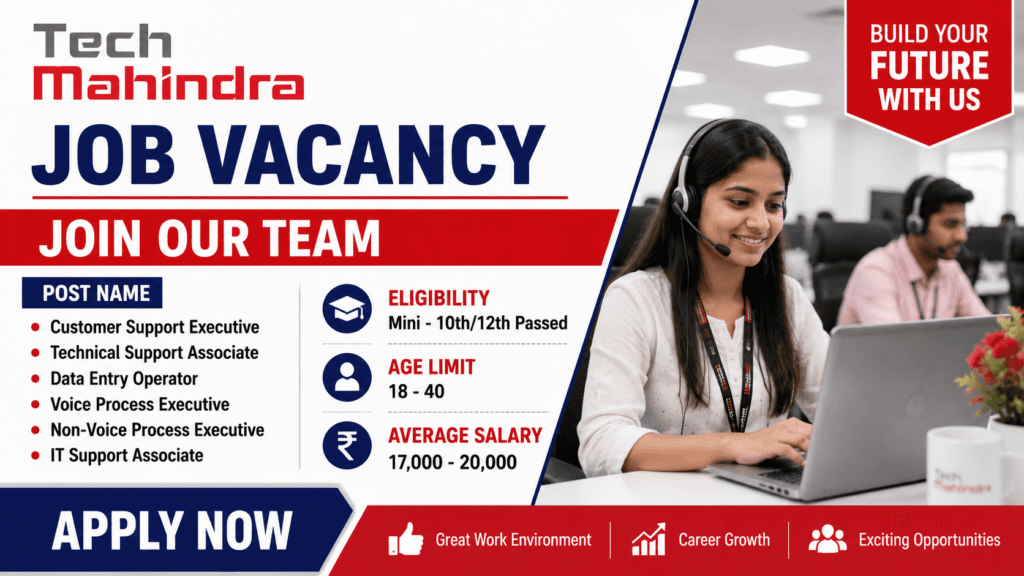 Tech Mahindra Job Vacancy