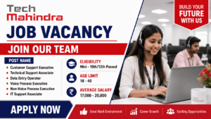 Tech Mahindra Job Vacancy