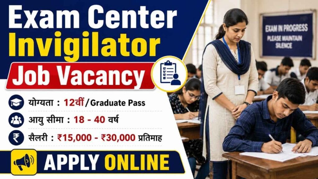 Exam Center Invigilator