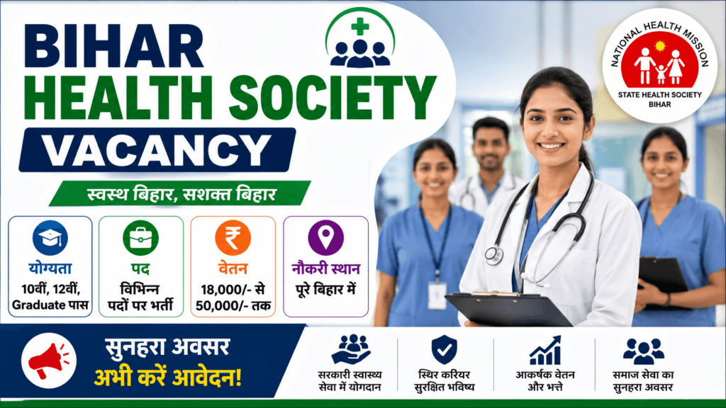Bihar Health Society Vacancy