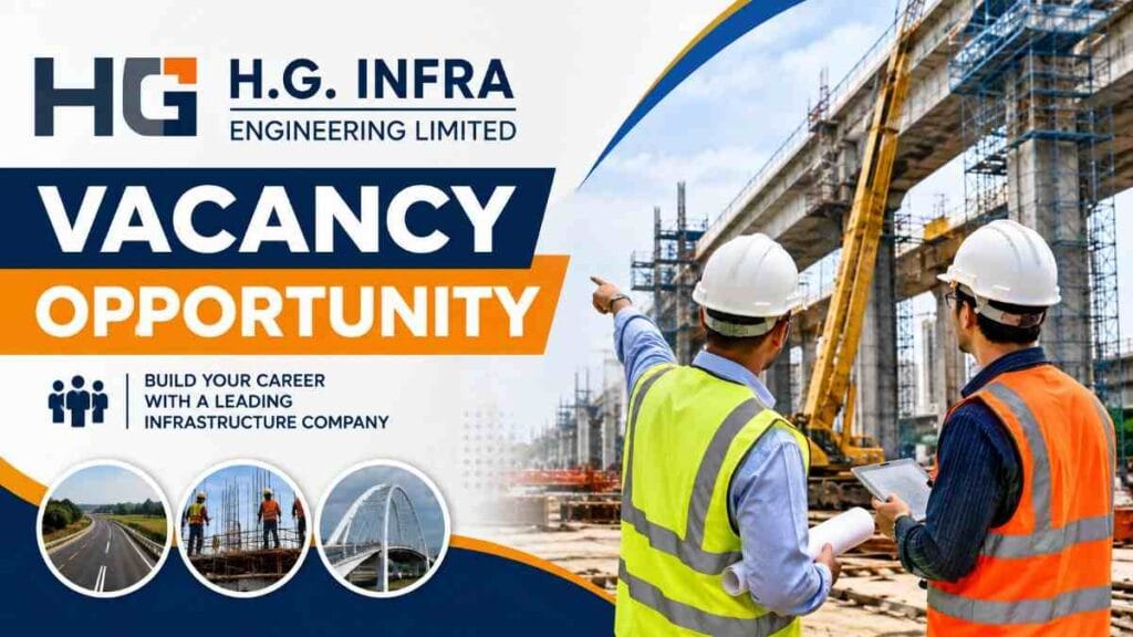 H.G. Infra Engineering Limited Vacancy