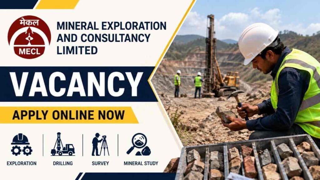 Mineral Exploration and Consultancy Limited Vacancy