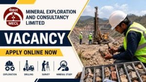 Mineral Exploration and Consultancy Limited Vacancy
