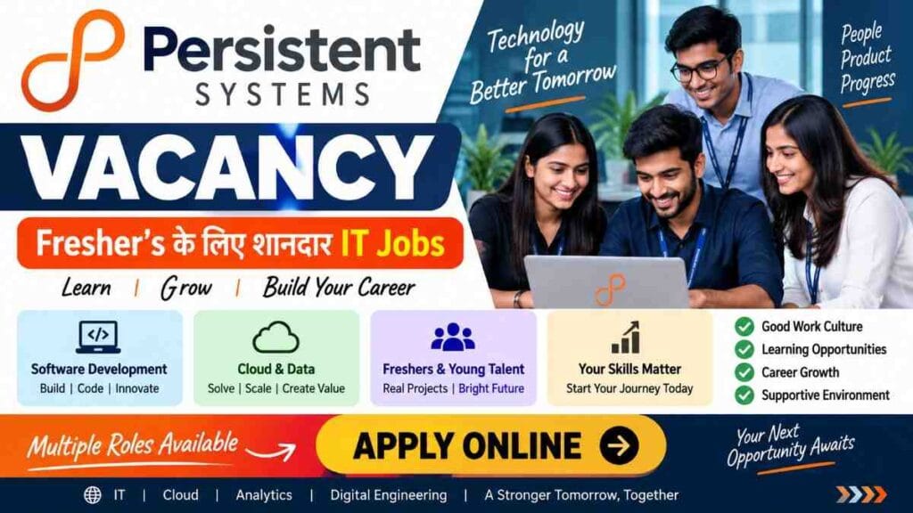 Persistent Systems Vacancy