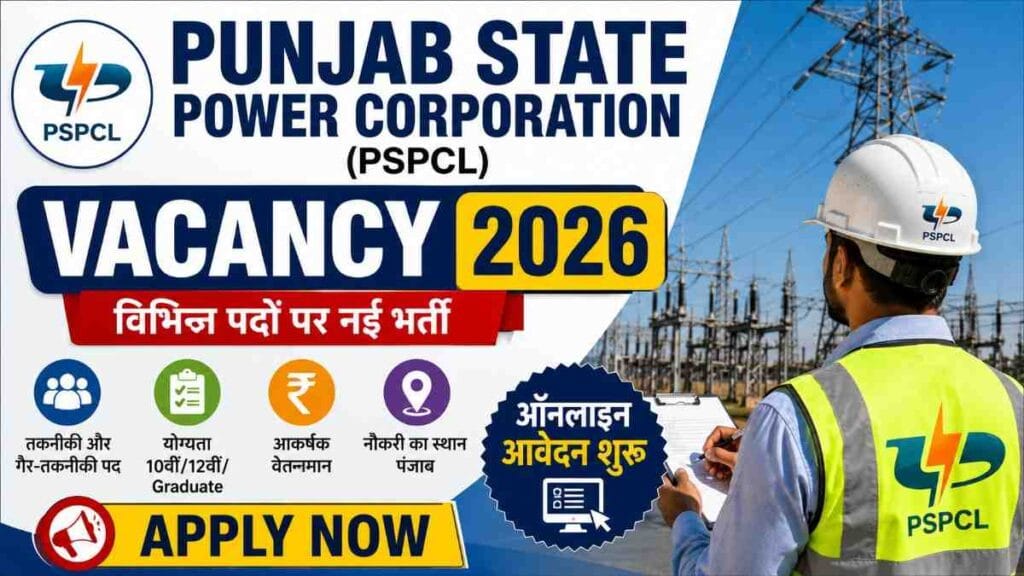 Punjab State Power Corporation Vacancy
