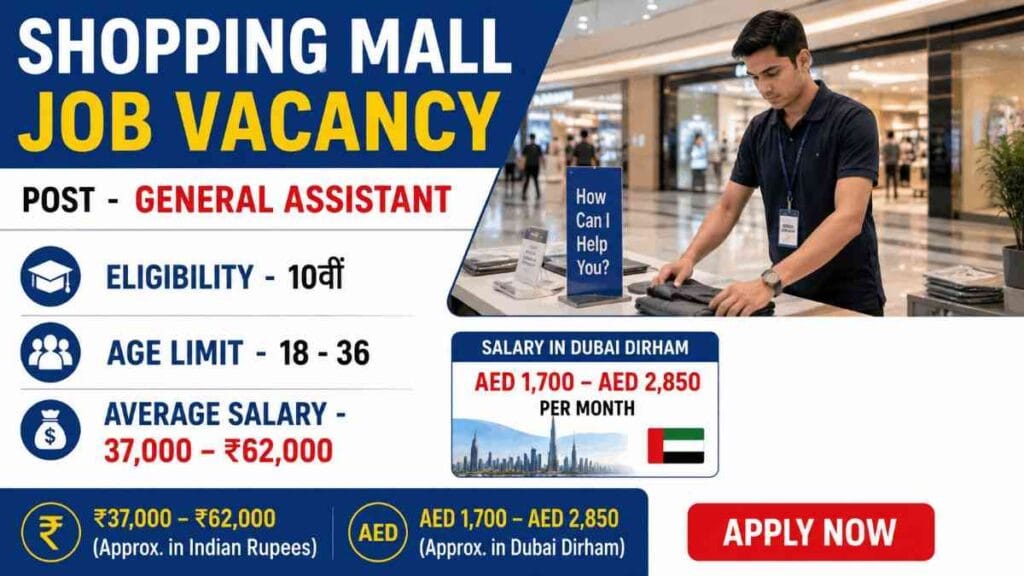 Shopping Mall General Assistant
