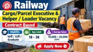 Railway Cargo/Parcel Executive & Helper / Loader